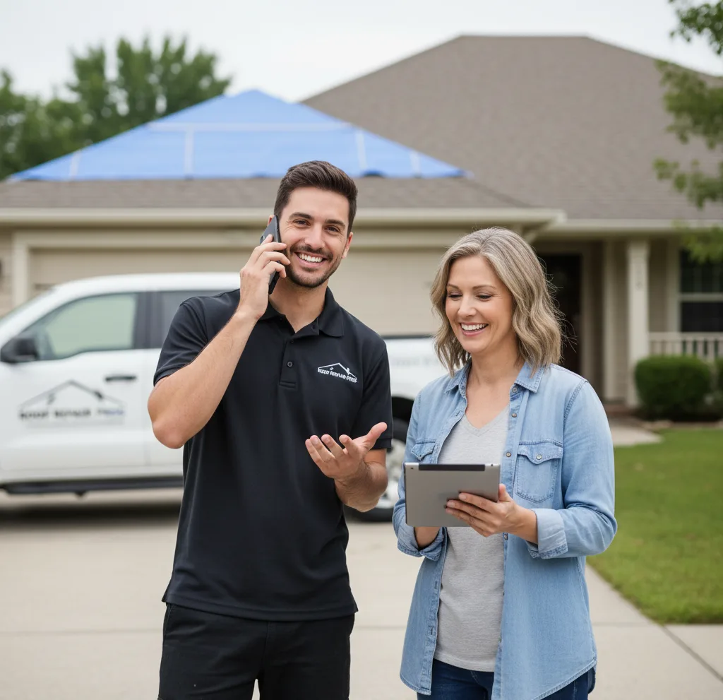 Modern Solutions Roof Repair customer support in Houghton